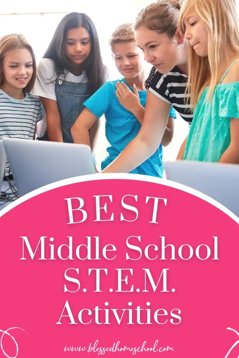 10 Fun STEM Activities for Middle School Students Stem Activity For Middle School, Stem Games Middle School, Science For Middle School, Outdoor Stem Activities Middle School, Stem For Middle School Activities, Stem Activity Middle School, Gifted And Talented Activities Middle School, Stem Activities For Middle Schoolers, Steam Activities Middle School