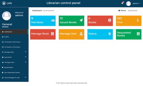 Library management system web application. This application is built on university and college base students and teacher's libraries whole work.If you need web application design , web application development, web application ideas, web application dashboard design & development then click the title and order Learning Management System Ui Design, School Management System Ui Design, Library Management System Ui Design, Cafe Management, College Management System, Library Management System, Application Ideas, Library Management, Dashboard App