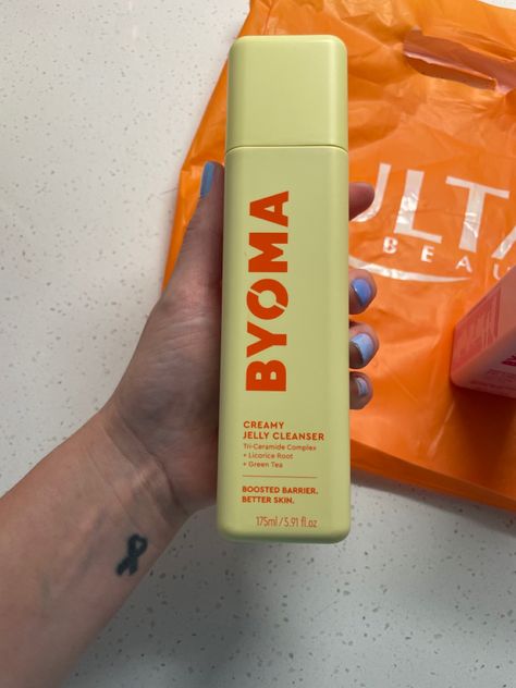 Byoma Creamy Jelly Cleanser, Ulta Employee, Ulta Finds, Jelly Cleanser, Skincare Aesthetic, Dior Jewelry, Licorice Root, Better Skin, Skin Care Essentials