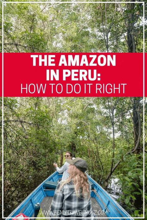 The Amazon in Peru: How to Do it Right Jungle Canopy, South America Travel Itinerary, Travel Argentina, Pink River, Peru Travel Guide, Backpacking South America, Backpacking Asia, Amazon Travel, Central America Travel