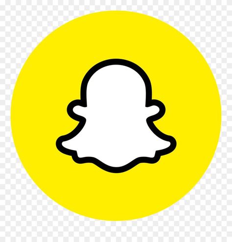 Snapchat Logo, Yellow Aesthetic, Png Download, Graphic Design Inspiration, Snapchat, Design Inspiration, For Free, Clip Art, Graphic Design