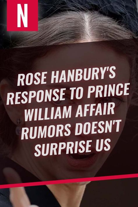 Rose Hanbury broke her silence on the affair rumors surrounding her and Prince William, and her response didn't shock us. #royals #royaldrama #affair Rose Hanbury, Her Silence, The Affair, Royal Family News, Prince William, Royals, Royal Family, Swift, Prince