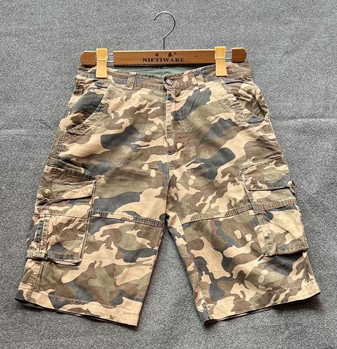 Size 30-32 Cotton Shorts For Men, Jungle Camouflage, Dance Pants Hip Hop, Half Pants, Workwear Shorts, American Workwear, Workwear Casual, Camouflage Shorts, Dance Pants