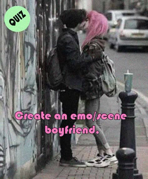 Into Boyfriend, Scene Music Artists, Different Alternative Styles, Christmas List Ideas Grunge, Emo Grunge Pfp, Emo X Scene, Emo Crafts Diy, Emo Boyfriend And Soft Girlfriend, Emo Mom Aesthetic