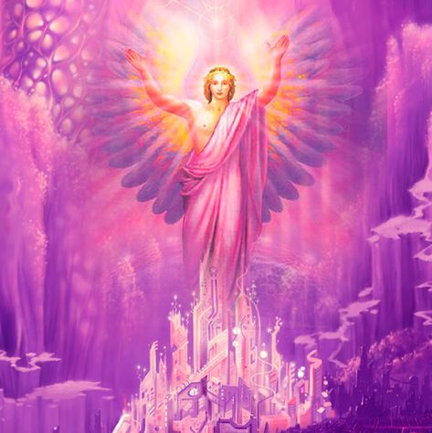 Templo Arcángel Zadquiel - Página web de samadhideamor Archangel Zadkiel, Free Angel, Archangel Metatron, I Believe In Angels, Archangel Raphael, Metatrons Cube, Archangel Gabriel, Angelic Realm, Ascended Masters