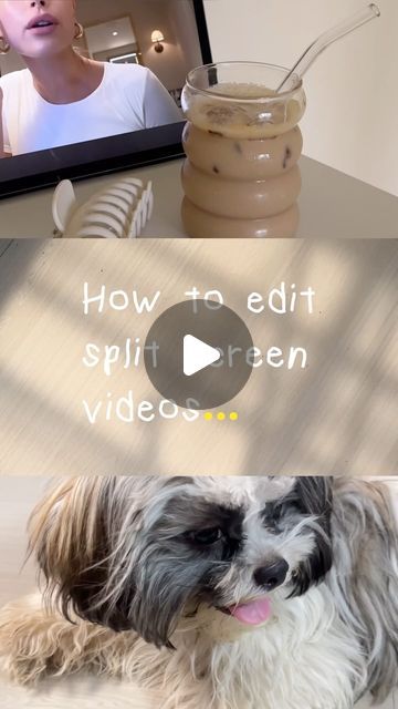 वैष्णवी 🦢 on Instagram: "🍒How to edit split screen videos : 1. Open VN app, add add a video. 2. In the top center, choose ratio as 9:16. 3. In the add sticker/Pip, add another video as stocks. 4. Crop both the videos in 16:9 ratio. 5. Add 3rd video as a stock and crop it to 16:9 ratio  6. Now adjust the videos to fit in the frames. . . . . . . . . [Aesthetic reels, pinterest inspired, pinteresty, editing tips, VN template, 3 frames video, split screen shot, edits] #editingtips #vnediting #vntemplate #pinterestinspired #pinterestaesthetic #reelsinstagram #reelitfeelit #exploremore #aestheticedits #softgirlaesthetic" Vn Video Editing Template, Vn Template, Split Screen Video, Frames Aesthetic, Screen Videos, Aesthetic Editing, Softgirl Aesthetic, Editing Tips, Split Screen