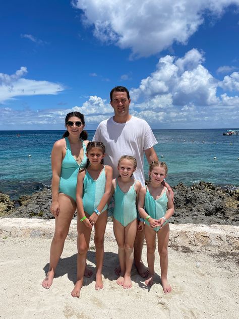 Matching family swimsuits from patpat, light blue swimwear, family swimwear, kids swimsuit, men’s swimsuit, women’s one piece, kids one piece swimsuit #ltkswimsuit #ltkswimwear #ltkfamily Follow my shop @classically_crystal on the @shop.LTK app to shop this post and get my exclusive app-only content! #liketkit #LTKSeasonal #LTKunder50 #LTKkids @shop.ltk Light Blue Swimwear, Blue Swimwear, Trendy Swimsuits, Blue Swimsuit, Big Flowers, Kids Wear, One Piece Swimsuit, Kids And Parenting, Color Blocking