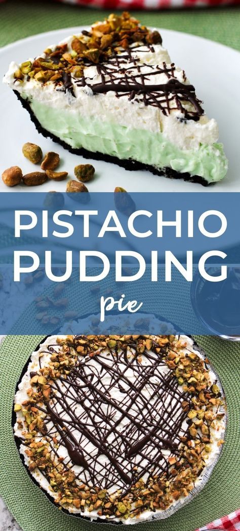 Pistachio Pudding Pie, Pistachio Filling, Pie Balls, Pistachio Pie, Pistachio Dessert Pudding, Pudding Pie Recipes, Pistachio Dessert, Fresh Whipped Cream, Pistachio Recipes