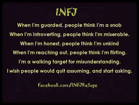 When I'm guarded Rarest Personality Type, Infj Type, Intj And Infj, Infj Mbti, Infj Personality Type, Myers Briggs Personality Types, Infj T, Infj Personality, Myers Briggs Type