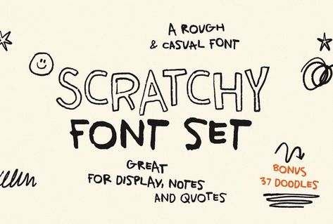 scratchy font set, hand drawn font, hand written fonts, pencil fonts, fonts for notes, fonts for quotes, casual font ideas, typography, font inspiration, font ideas, brand fonts, brand design, canva fonts, commercial use fonts, brand inspiration, handwritten font, font pairing, handwriting #ad Download free fonts for Windows and Mac. Browse categories such as calligraphy, handwriting, script, serif and more. New fonts added daily.#font #popularfont #bestfont Written Fonts Handwriting, Handwritten Canva Fonts, Fonts For Notes, Hand Written Logo, Hand Written Fonts, Scratchy Font, Hand Written Typography, Written Fonts, Pencil Font