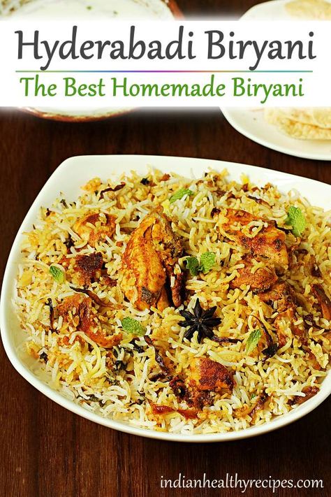 Hyderabadi biryani | How to make hyderabadi biryani Chicken Biryani Recipe Indian, Hyderabadi Biryani Recipe, Easy Biryani, Hyderabadi Biryani, Fish Cooking, Biryani Recipes, Dinner Fish, Cooking Basmati Rice, Chicken Biryani Recipe