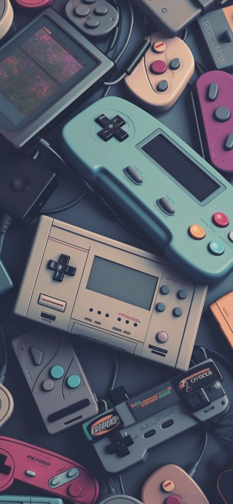 Controller Wallpaper, Phone Wallpaper Theme, Nintendo Aesthetic, Retro Games Wallpaper, Hacker Wallpaper, Funny Iphone Wallpaper, 8k Wallpaper, Iphone Pictures, Game Controllers