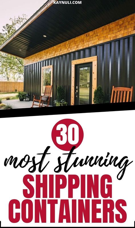 Shipping container home designs are so beautiful and unique. Tiny houses are taking over. Use these container home designs as inspiration. If you love small spaces and minimalist homes, these container houses are for you. See some home décor ideas and container house ideas. Shipping Container Home Designs, Bujo Layout, Compact House, Container Architecture, Container House Design, Tiny Spaces, Shipping Container Homes, Small Room Bedroom, Small Home