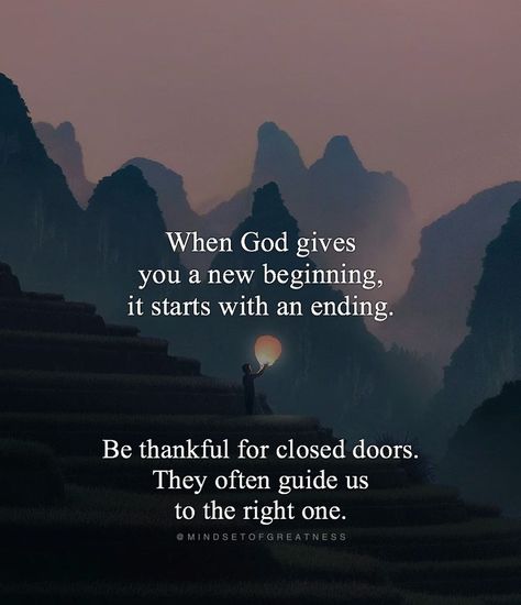 15.3k Likes, 150 Comments - Wisdom & Positivity (@mindsetofgreatness) on Instagram: “Amen. @lawofattraction0 Faith will bring you forward, so have faith and don’t allow fear to…” New Chapter Quotes, Positive Vibes Quotes, Best Positive Quotes, Happy End, New Beginning Quotes, Inspirational Quotes God, A New Beginning, New Beginning, Best Inspirational Quotes