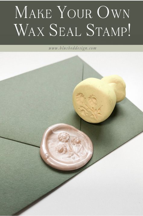 Diy Wax Seal Stamp, Diy Wax Seal, Wax Seal Stamp Diy, Wax Seals Diy, Peony Watercolor, Candle Tutorial, Raw Sienna, Cadmium Yellow, Watercolor Peony