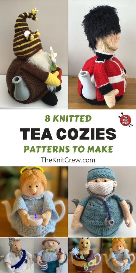 8 Knitted Tea Cozy Patterns To Make. These 8 Knitted Tea Cozy Patterns To Make are curated by The Knit Crew. Knit Tea Cozy Pattern Free, Knit Tea Cozy Pattern, Tea Cosy Crochet Pattern, Tea Cosy Crochet, Knit Tea Cozy, Tea Cosy Pattern, Knitting Gloves Pattern, Tea Cosy Knitting Pattern, Tea Cozy Pattern