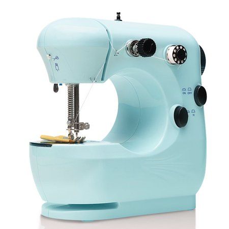 Sewing Light, Sewing Machine Beginner, Diy Stitch, Electric Sewing Machine, Mini Sewing Machine, Mini Machine, Household Sewing Machine, Sewing Machine Thread, Household Sewing