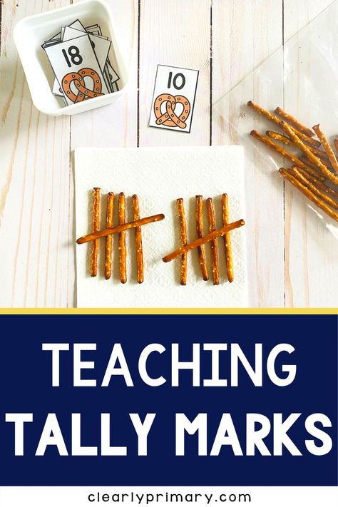 1st Grade Graphing, Tally Mark Activities, Tally Marks Kindergarten, Counting By 5s, Counting By 5's, Kindergarten Anchor Charts, Math Kindergarten, Math Centers Kindergarten, Math Anchor Charts