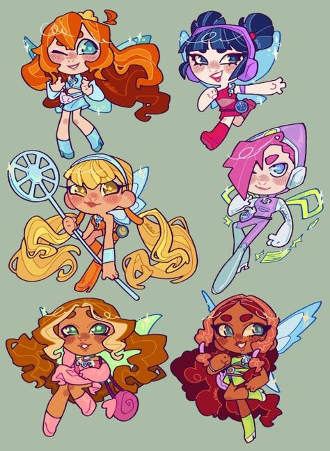 Winx Fanart, Winx Club Fanart, Fandom Games, Dessin Adorable, Monster High Dolls, Cute Art Styles, Art Inspiration Drawing, Funky Art, Winx Club