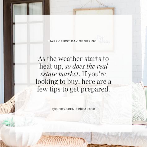 First Day Of Spring Real Estate, Spring Real Estate Posts, Mortgage Advertising, Spring Real Estate Marketing, Mortgage Content, Realtor Social Media Posts, Easter Real Estate, Realtor Posts, Realtor Instagram Posts