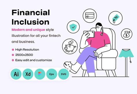 Financial Inclusion Financial Inclusion, Ui Inspiration, App Ui, Foundation, Quick Saves