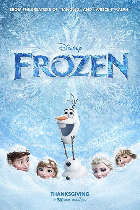 Frozen Poster, Film Frozen, Winter Movies, Frozen 2013, Disney Movie Posters, Jonathan Groff, Frozen Wallpaper, Jennifer Lee, Frozen Movie