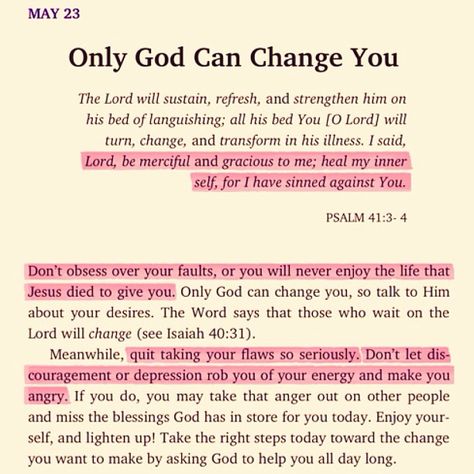 Only God can change you :) Psalm 91 1, Shadow Of The Almighty, Ayat Alkitab, God Can, Bible Study Notes, Prayer Verses, Prayer Scriptures, Faith Prayer, Bible Knowledge