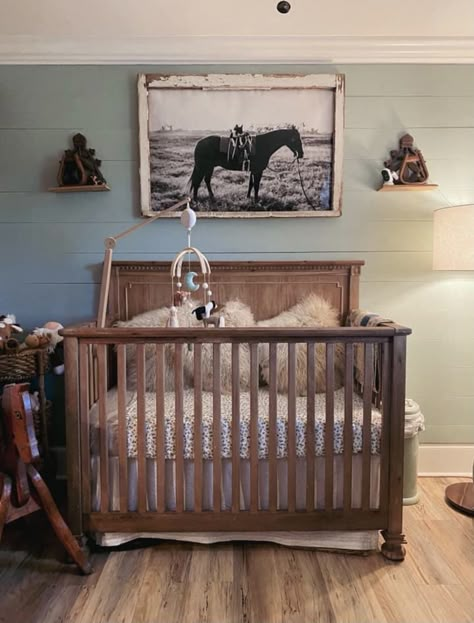 Rustic Nursery Room Ideas, Western Baby Nurseries, Country Baby Rooms, Country Nursery, Cowboy Room, Cowboy Nursery, Western Nursery, Cow Nursery, Baby Nursery Inspiration