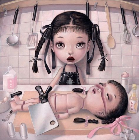 Trevor Brown Trevor Brown, Famous Contemporary Artists, Digital Museum, Brown Art, Solo Exhibition, Creepy Art, Pop Surrealism, Baby Art, Dark Art