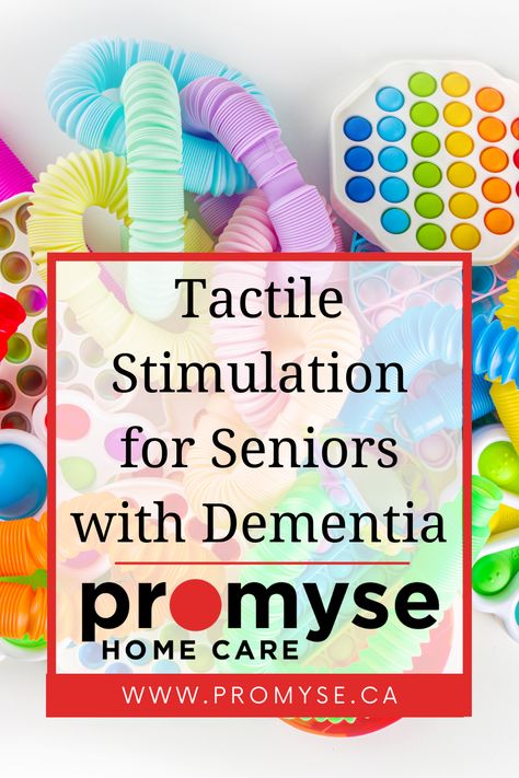 Discover the benefits of tactile stimulation for seniors living with dementia and learn practical ways to integrate this practice into their daily routines. From emotional and cognitive benefits to social interaction, explore how tactile stimulation can improve seniors' quality of life.  #DementiaCare #TactileStimulation #SeniorWellBeing #PromyseHomeCare Montessori For Seniors, Dementiability Activities For Men, Dementiability Activities Crafts, Cognitive Activities For Adults, Dementiability Activities, Geriatric Activities, Seniors Activities, Senior Lifestyle, Memory Care Unit