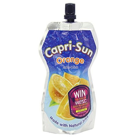 Capri Sun Orange Juice Drink 330 ml (Pack of 15) Capri Sun https://www.amazon.co.uk/dp/B0077PO3N6/ref=cm_sw_r_pi_dp_x_k-3PybF78J3T3 Orange Juice Drinks, Capri Sun, Juice Drinks, Amazon Uk, Aesthetic Grunge, Mustard Bottle, Orange Juice, Dish Soap Bottle, Juice