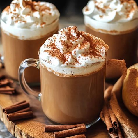 Pumpkin Spice Hot Chocolate Recipe - Pumpkin Spice Hot Chocolate Recipe, Pumpkin Spice Hot Chocolate, Spice Hot Chocolate, Pumpkin Hot Chocolate, Cozy Drinks, Recipes Pumpkin, Hot Chocolate Recipe, Chocolate Recipe, Hot Chocolate Recipes