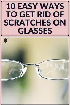 Fix Scratched Glasses, Cleaning Eye Glasses, Scratches On Glasses, Scratched Glasses, Easy Cleaning Hacks, Diy Cleaning Solution, Homemade Cleaning Solutions, Diy Cleaning Hacks, Astuces Diy