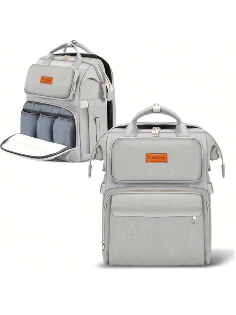 Applicable Age Group:0 Year+Shell Type:Soft ShellRecommended Scenario:TravelPocket Description:Utility PocketClosure Type:ZipperBackpack Design:Daypack backpackMajor Material:Oxford ClothColor:Black,Grey,Blue,PinkItem ID:EE1064413Origin:Guangdong,ChinaUpgraded Diaper Bag Backpack, 16 Large Pockets Multifunctional Portable Travel Bag, 900D Waterproof Diaper Bag Grey         Baby Supplies, size features are:Bust: ,Length: ,Sleeve Length: