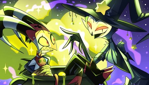 new helluva boss and hazbin hotel merch! October 3rd, Boss Wallpaper, Vivziepop Hazbin Hotel, Witches Brew, Limited Run, Hotel Art, Helluva Boss, Halloween Wallpaper, Owl House