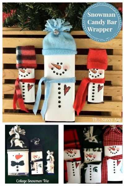 Easy edible Christmas craft! DIY Snowman Popcorn Wrapper and Snowman Candy Bar Wrappers make cute Christmas stocking stuffers and party favors. A Snowman craft all candy and popcorn fans will appreciate. #christmas #craft #snowmancraft #popcornwrapper #candybarwrapper Snowman Popcorn, Snowman Candy Bar, Christmas Craft Diy, Christmas Candy Crafts, Christmas Candy Bar, Cute Christmas Stockings, Dollar Store Christmas Crafts, Diy Stocking Stuffers, Christmas Craft Fair