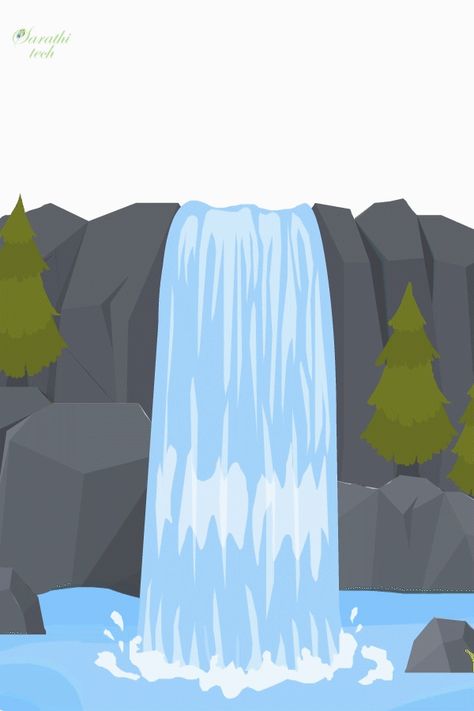 Fall Animation, Tech Animation, Fall Gif, Water Animation, Water Gif, Animation Career, Frames Design Graphic, 2d Character Animation, Gif Art