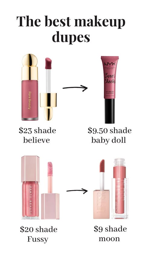 Affordable makeup dupes Cleaning Hacks Tips And Tricks, Makeup Contouring, Makeup Order, Makeup Tip, Girl Routine, Makeup Help, The Best Makeup, Basic Makeup, Makeup Aesthetic