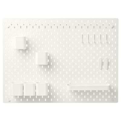 Ikea Pegboard, Ikea Skadis, Diy Desk, Room Stuff, Room Makeover Inspiration, Cute Room, Wall Storage, Cute Room Decor, Peg Board