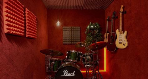 Band Rehearsal Spaces & Music Practice Rooms in London | Tutti Retro Library, Band Rehearsal, Unique Event Venues, Space Music, Studio Music, Room London, Music Practice, Retro Film, Home Studio Music