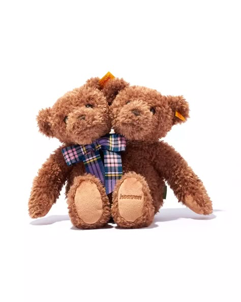 Heaven by Marc Jacobs Drops Two-Headed Steiff Teddy Bear National Teddy Bear Day, Heaven Marc Jacobs, Heaven By Marc Jacobs, Valentine Week, Teddy Bear Day, Marc Jacobs Logo, German Toys, Steiff Teddy Bear, Valentine's Week