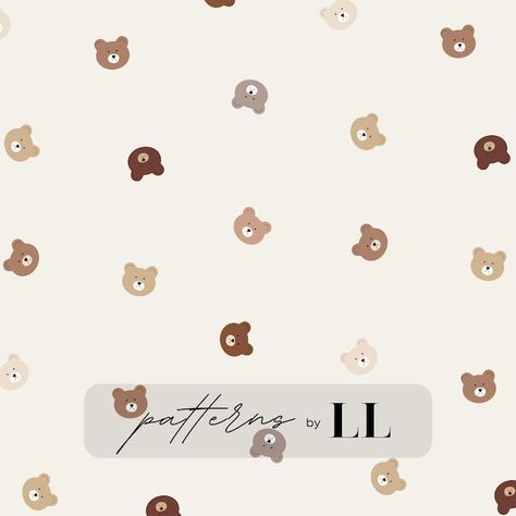 Teddy Bear Seamless Pattern, Teddy Bear Background, Bear Background, Green Teddy Bear, Pattern Teddy Bear, Wild Birthday Party, Packaging Accessories, Teddy Bear Print, Teddy Bear Wallpaper