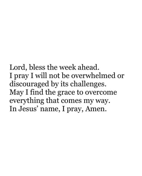 New Week Prayer, Inspire Others Quotes, Monday Morning Prayer, New Week Quotes, Inspirational Morning Prayers, Prayer For Work, Monday Prayer, Sunday Prayer, Prayers Of Encouragement