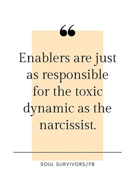 Enabling Quotes, Behavior Quotes, Narcissistic Family, Narcissism Quotes, Narcissism Relationships, Flying Monkeys, Narcissistic Behavior, Wife Life, Toxic Relationships