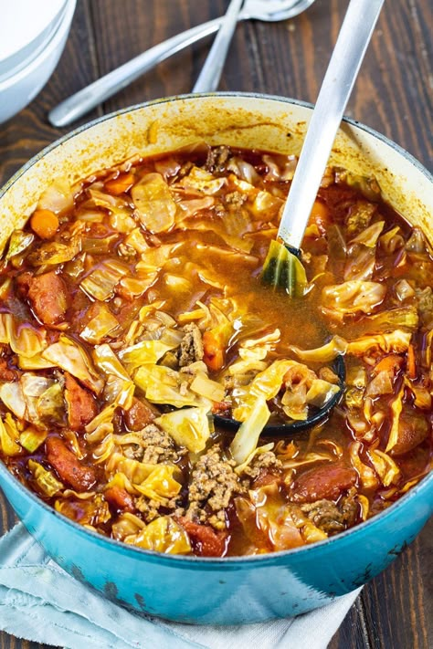 Tex-Mex Cabbage Soup Taco Cabbage Soup, Soup Recipes With Ground Beef, Tex Mex Soup, 7 Day Cabbage Soup Diet, Recipes With Ground Beef, Cabbage Soup Recipes, Cabbage Soup Diet, Bedtime Prayer, Delicious Soup Recipes