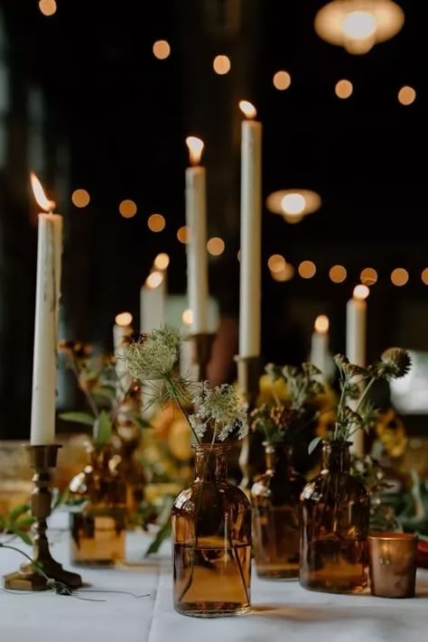 40+ Fall Wedding Ideas on a Budget We Love - HubPages Earth Tone Wedding, Earthy Wedding, Wedding Ideas On A Budget, Candles Wedding, Outdoor Celebration, Sioux City, Pictures Wedding, Detail Photos, Fall Wedding Ideas