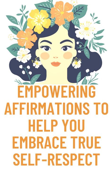 Empower Yourself Every Day: Try these Self-Respect Affirmations. Incorporating positive self-respect affirmations into your daily routine can make a huge difference in how you view yourself and the world around you. Affirmations for self respect, daily affirmations, personal development, personal growth Self Respect Affirmations, Respect Affirmations, Empowering Affirmations, Changing Habits, Empower Yourself, Boost Your Confidence, Self Respect, Confidence Building, Inner Strength