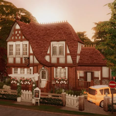 Sims 4 Windenburg, Sims 4 Lots, Ts4 Lots, The Sims 4 Lots, The Sims 4 Pc, House Decorating Ideas Apartments, Sims 4 House Building, Sims 4 House Plans, Sims Ideas