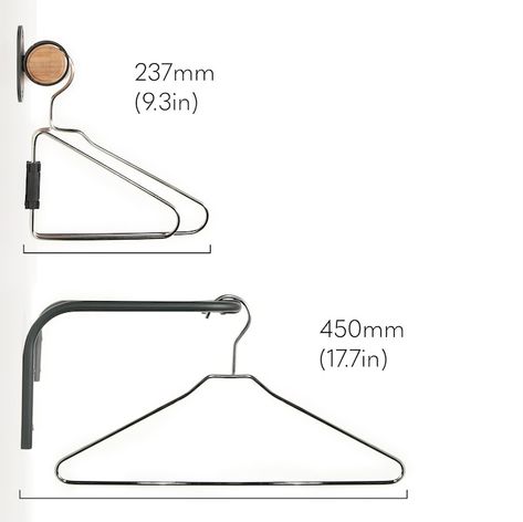 Coat Hingers – Foldable Coat Hangers by Simone Giertz — Kickstarter Simone Giertz, Storage For Small Spaces, Foldable Hanger, To Hang Clothes, Organizing Products, Hang Clothes, Closet Hacks Organizing, Laundry Tips, Hanger Design