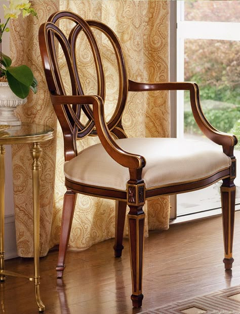 Classic Chairs, Classic Dining Chair, Wood Side Chair, Luxury Chairs, Elegant Chair, Victorian Furniture, Occasional Chair, Antique Chairs, Inviting Home